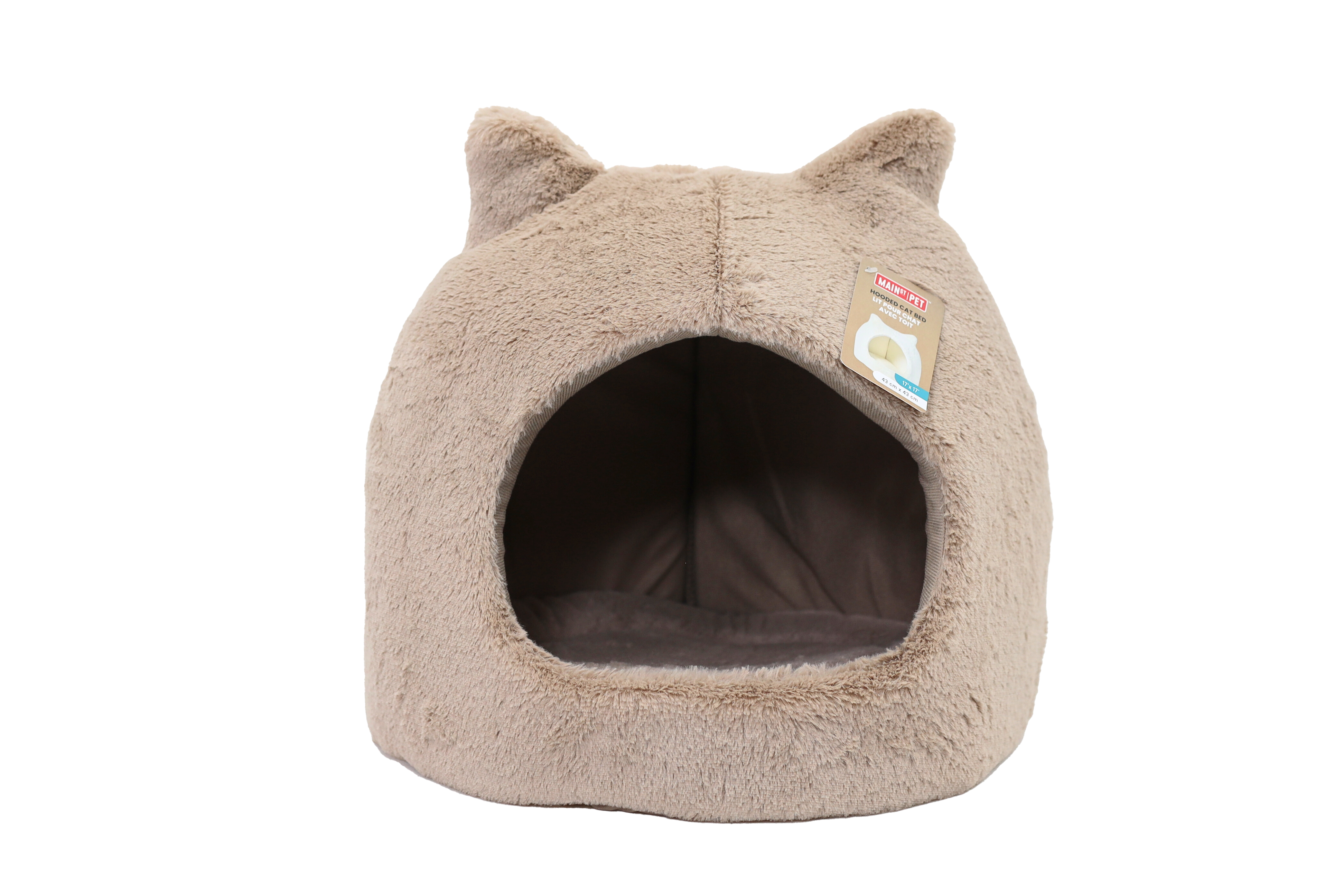 Main St. Pet™ 17" Hooded Cat Bed