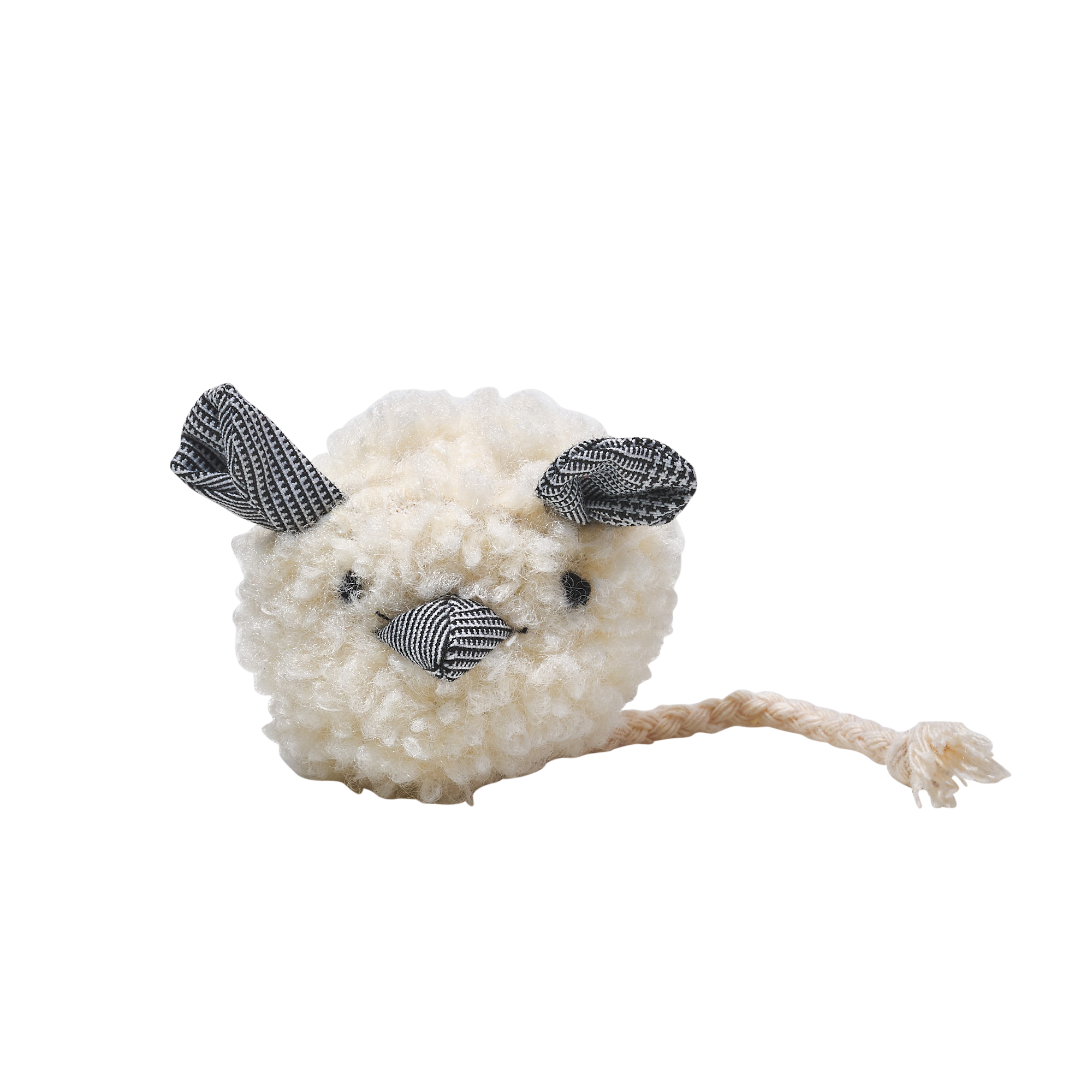 Main St. Pet™  Plush Round Mouse Crinkle Cat Toy