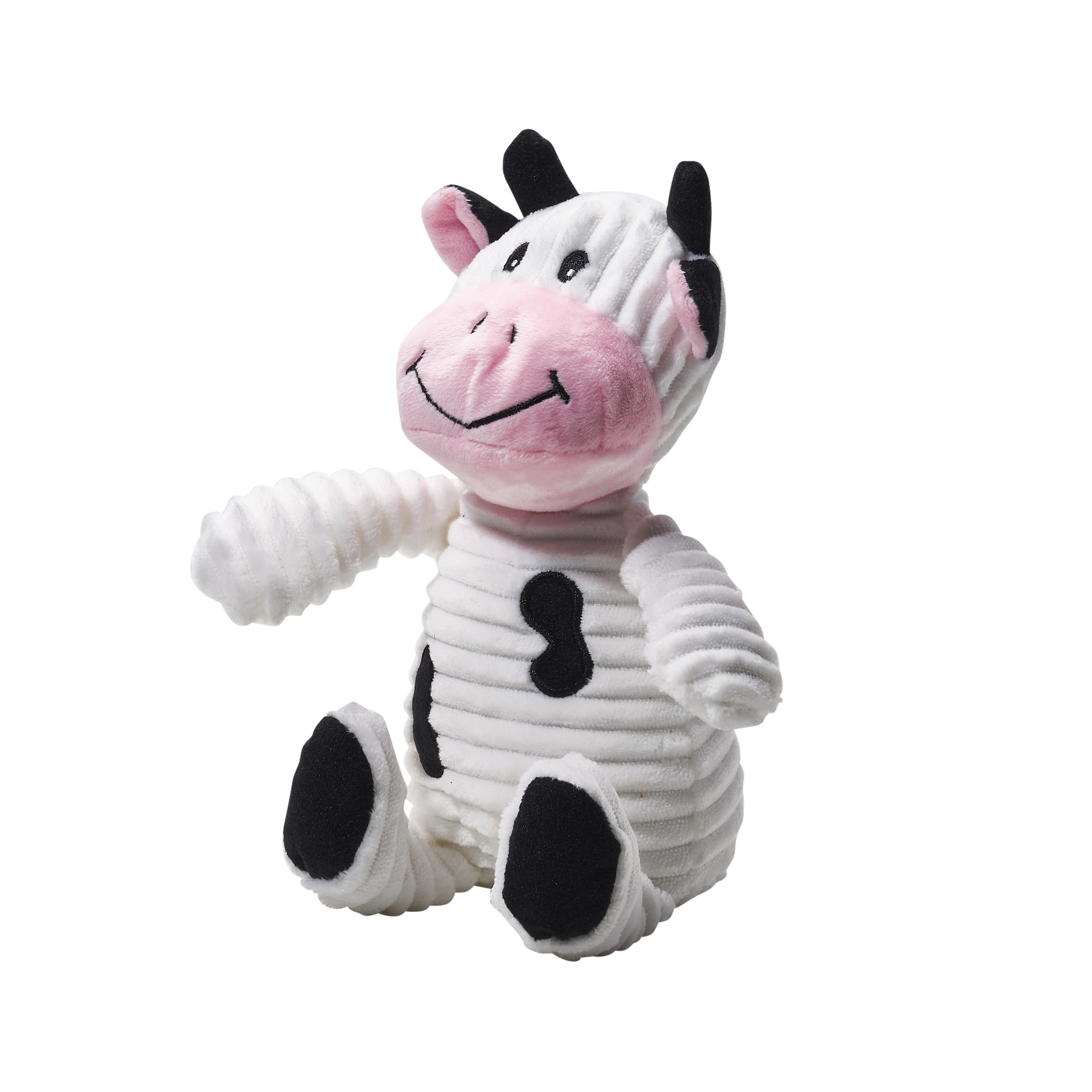 Main St. Pet™ Corduroy Cow Squeaky Dog Toy