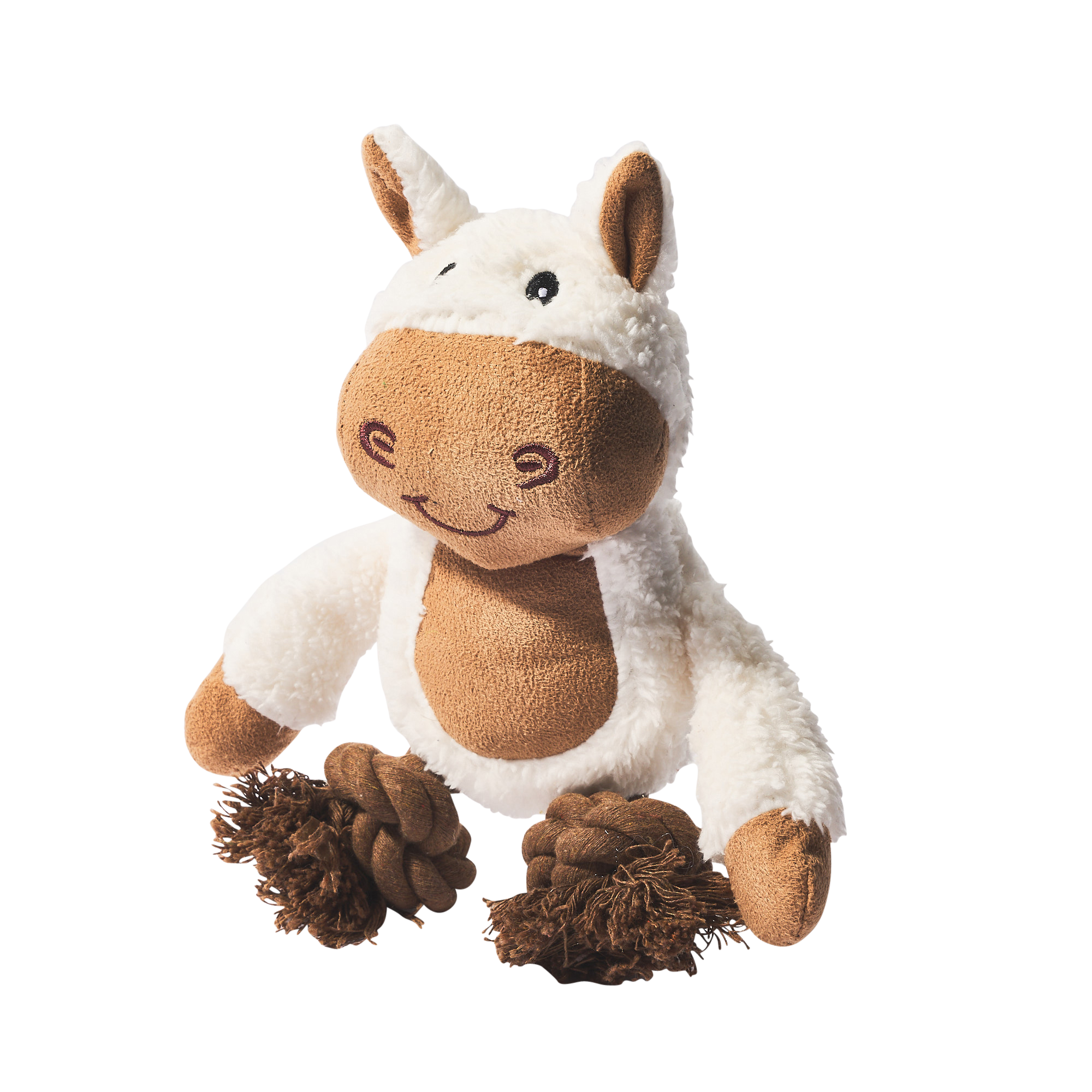 Main St. Pet™ Horse & Rope Plush Squeaky Dog Toy