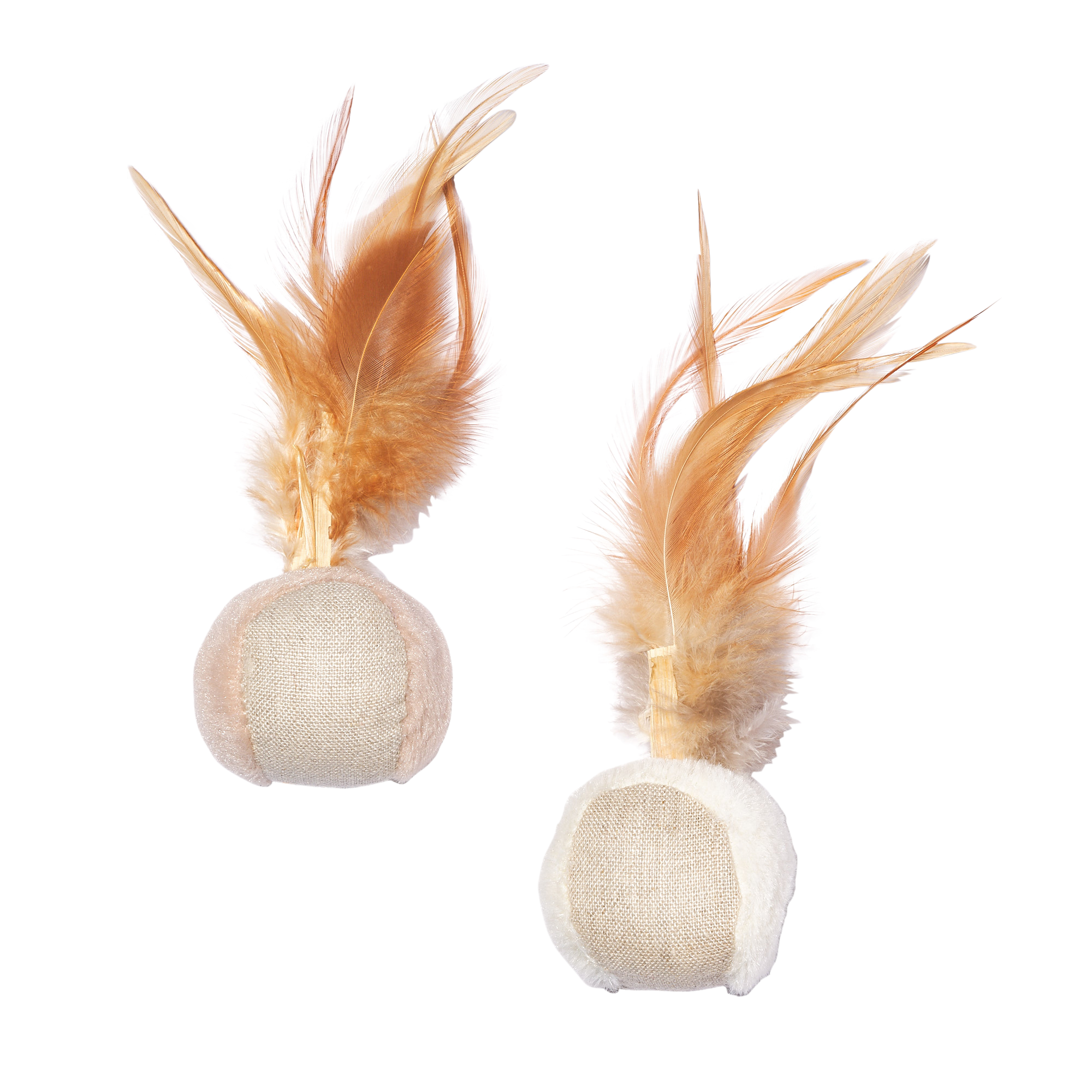 Main St. Pet™ 2-Pack Feathered Balls Catnip Cat Toys