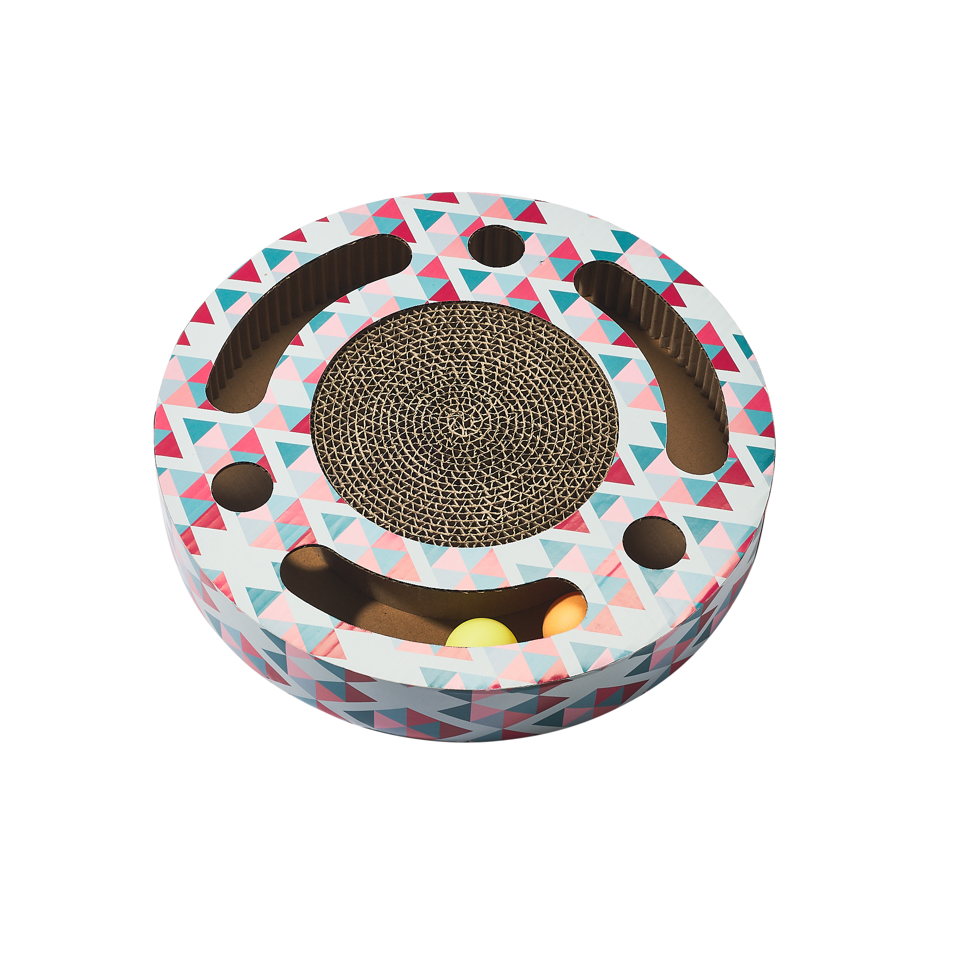 Main St. Pet™ Scratch & Play Ball Track Cat Toy