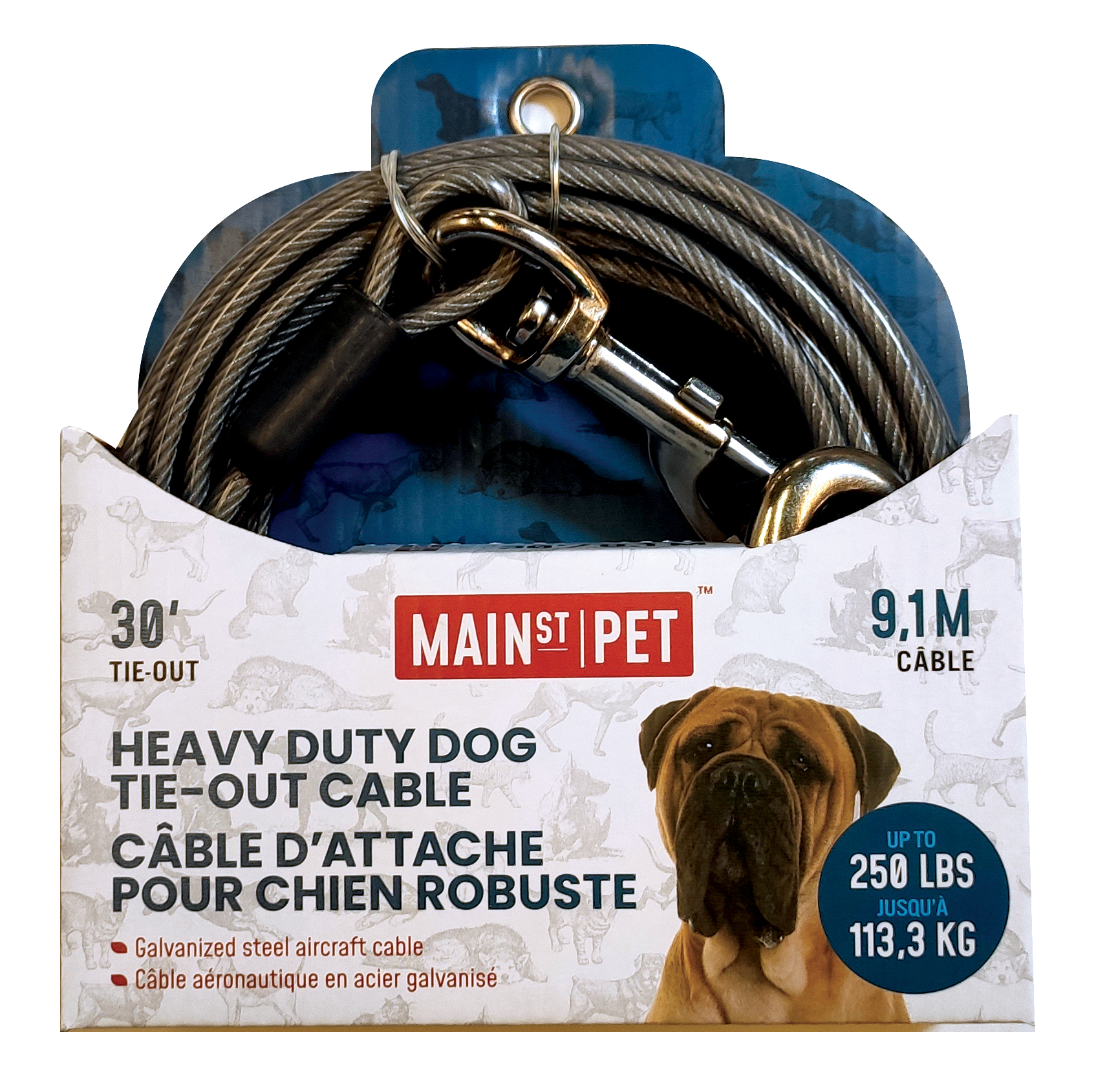 Main St. Pet™ 30 Ft. Heavy Duty Dog Tie-Out Cable