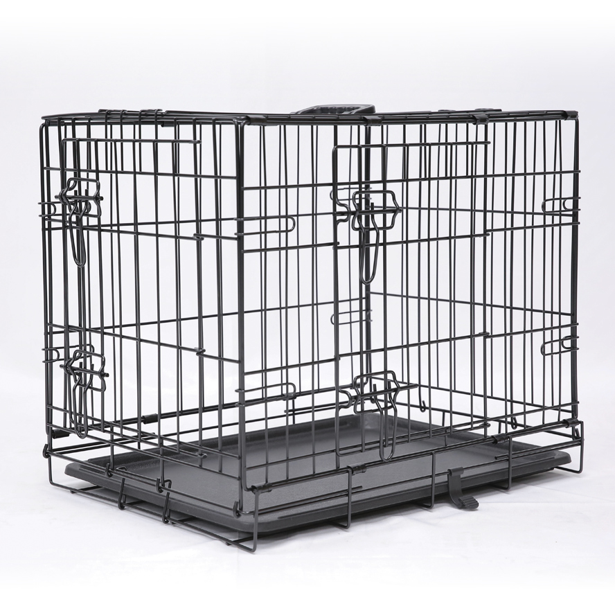 Main St. Pet™ 24" 2-Door Folding Pet Crate with Divider