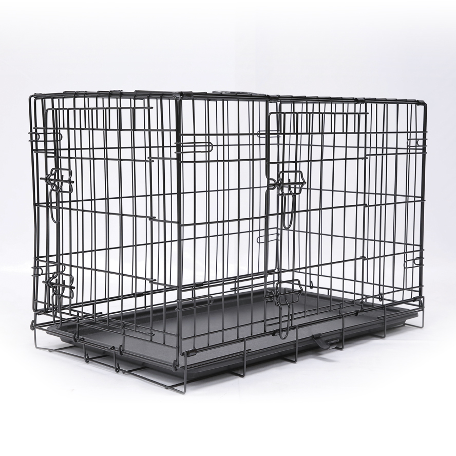 Main St. Pet™ 30" 2-Door Folding Pet Crate with Divider