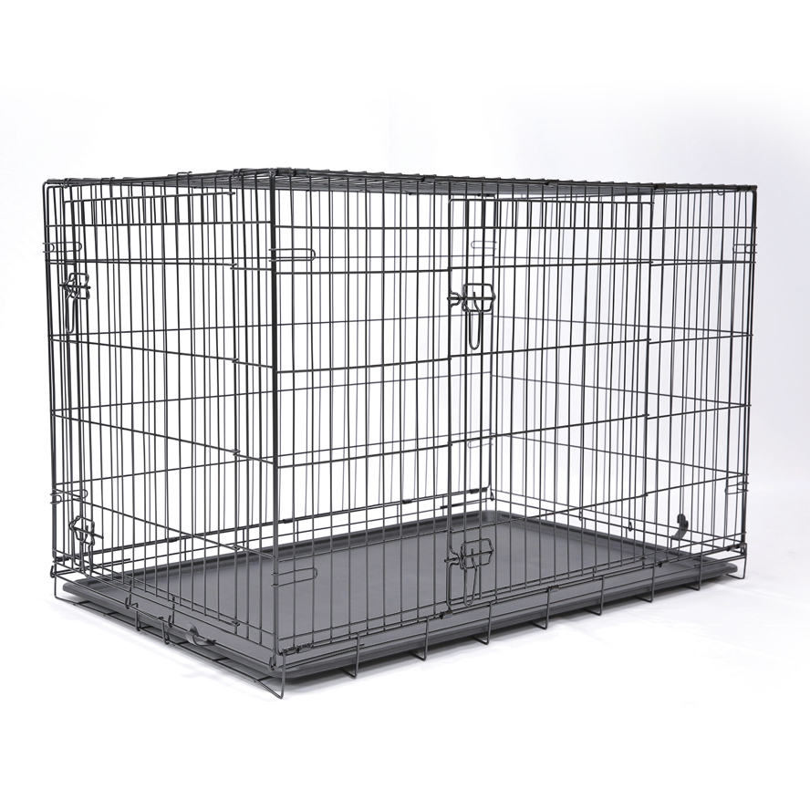 Main St. Pet™ 48" 2-Door Folding Pet Crate with Divider